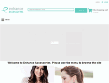 Tablet Screenshot of enhanceaccessories.com.au